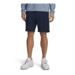 Under Armour Mens Matchplay Tapered Shorts, Blue, 35