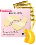 Under Eye Mask Free Eye Pads (Pk 24) With Purchase – Sold by grace & stella co / FBA