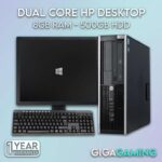 Used INTEL DUAL CORE Wi-Fi DESKTOP PC & TFT / 8GB / 500GB HDD / Refurbished – Sold by GigaGaming (UK Mainland)