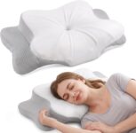 Utopia Bedding Cervical Pillow for Neck, Memory Foam Neck Support Pillow