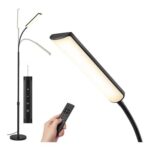 VASAGLE Floor Lamp – Minimalist with Button and Remote
