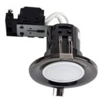 ValueLights Black Chrome LED Ceiling Downlights 10 Pack