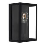 ValueLights Tideswell Black Outdoor Wall Lantern