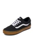 Vans Mens Brooklyn LS Trainers (Black/Gum, UK 5.5)