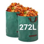 Velway 272L Heavy-Duty Garden Waste Bags, 2-Pack
