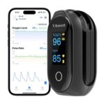 Vibeat Sleep Monitor & Bluetooth Pulse Oximeter with Auto Sync