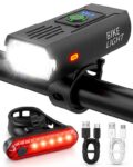 Victoper Bike Lights Front and Back, Super Bright IPX4 Waterproof – Black – Sold by Lu Zeyuan Trading Limited / FBA