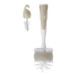 Vital Baby Deluxe Bottle Brush, 2-in-1 Non-Scratch, Biodegradable