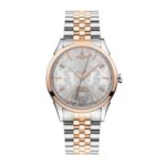 Vivienne Westwood Wallace 37mm Stainless Steel and Rose Gold Tone Ladies Watch