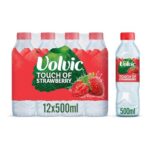 Volvic Strawberry Flavoured Still Water 12x500ml – £6.80 S&S Voucher