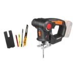 WORX WX550.9 Jigsaw – 2-in-1 Saw for Wood/Steel/PVC