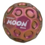 Waboba Metallic Moon Ball Iridescent High-Bounce Toy 63mm Red