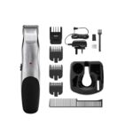 Wahl Groomsman Cord/Cordless Stubble & Beard Trimmer, Stubble Trimmer, Male Grooming Set, Rechargeable Trimmer, Corded, Cordless, Beard Care