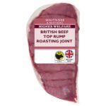 Waitrose British Beef Top Rump Roasting JointTypical weight 1.4kg – £12 per kg