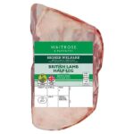 Waitrose British Lamb Half Leg – Typical Weight 1.01kg