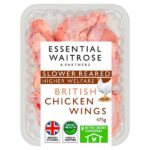 Waitrose Slower Reared Chicken Wings 475g