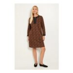 Wallis Petite Jacquard Ponte Contrast Shift Dress