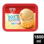 Walls Vanilla Ice Cream Dessert 1800ml