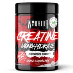 Warrior Creatine Monohydrate Powder 500g Pure Micronised (150 Servings) sold & FB Bodybuilding Wareshouse