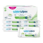 WaterWipes Sensitive Hydrating Wipes, 99% Water, Unscented, 6 Pack – £11.92 S&S