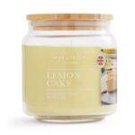 Wax Lyrical Medium Candle Jar Lemon Cake and Opulent Orchid – Instore Roehampton