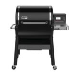 Weber SmokeFire EX4 GBS Wood Fired Pellet Grill Wheeled With Night Light With Dual Codes IFORCE25 & FRIGHTNIGHT20 Sold By iForceMarket