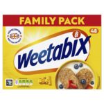 Weetabix Wholegrain Breakfast Cereal, Pack of 48 Biscuits Total (£5.50 / £5.22 max S&S)