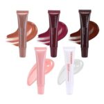 Welhammsae 5-Color Lip Plumping Gloss Set – Ultra-Glossy, Hydrating