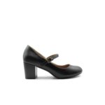 Wheres That from Araceli Wide Mary Jane Pumps – Black