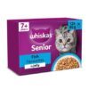 Whiskas Senior 7 Fish Favourites Wet Cat Food – 12 X 85g