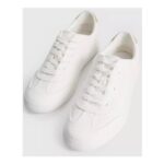 White Canvas Trainers