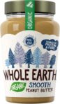 Whole Earth Organic Smooth Peanut Butter 340g