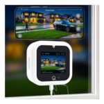 Window Camera with Screen, AI Night Vision, 2.4/5G WiFi