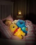 Winnie the Pooh or Stitch Disney Sleeping Character Plush Toy