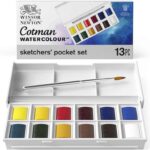 Winsor & Newton, Cotman Watercolour, Sketchers Pocket Set – Prime Exclusive