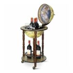 Wooden Globe Drinks Cabinet with Italian Styling