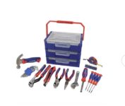 Workpro Stackable 31 Pieces All-in-One Toolbox – Free C&C