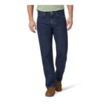 Wrangler 5-Pocket Relaxed Fit Jeans, Dark Rinse 54W X 30L