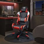 X Rocker Agility Sport Office Gaming Chair – Red (Delivery Only)