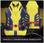 X Rocker Onyx Gaming Chair – Marvel Wolverine w/code