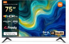 XIAOMI TV F Pro 75 2026, 75 Inch (190 cm), 4K UHD QLED, Smart TV, Fire TV