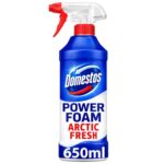 XL Domestos Power Foam Arctic Fresh Toilet & Bathroom Cleaner, 650ml (£2.25 / £2.02 max S&S)