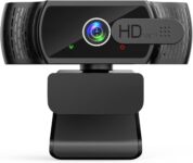 YIMONA FHD 1080P/30fps Webcam for PC/Laptop/Mac, 110 View Webcam with Mics, Privacy Cover, Auto Light Correction, Fixed Focus, Plug&Play USB Web Camera for Live Streaming, Video Calling, Conferences