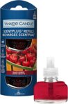 Yankee Candle ScentPlug Fragrance Refills Black Cherry Plug in Air Freshener Oil Up to 60 Days of Fragrance 2 Count