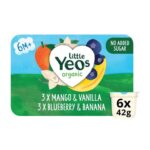 Yeo Valley Little Yeos Organic Yogurt – 6 X 42g