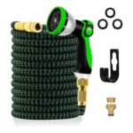 Yofidra Expandable Garden Hose with Metal Connectors 50 Ft