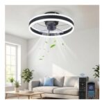 YuYe LED Ceiling Fan with Lighting, 3 Color Temps, Remote
