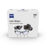 ZEISS Lens Wipes for Glasses, Cameras & Screens – 600 Individually Wrapped Wipes