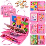 ZOOI Busy Book Busy Board Montessori Toy (discount at checkout) – Sold by Fairysoldier / FBA