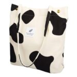 ZhengYue Corduroy Tote Bag for Women, Large Capacity